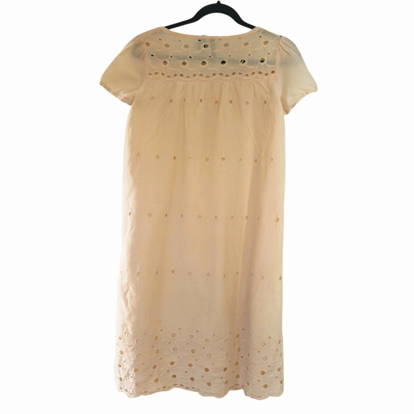 MANGO Eyelet Embroidered Babydoll Dress Size US S / EU M Summer Romantic Boho - Picture 3 of 13